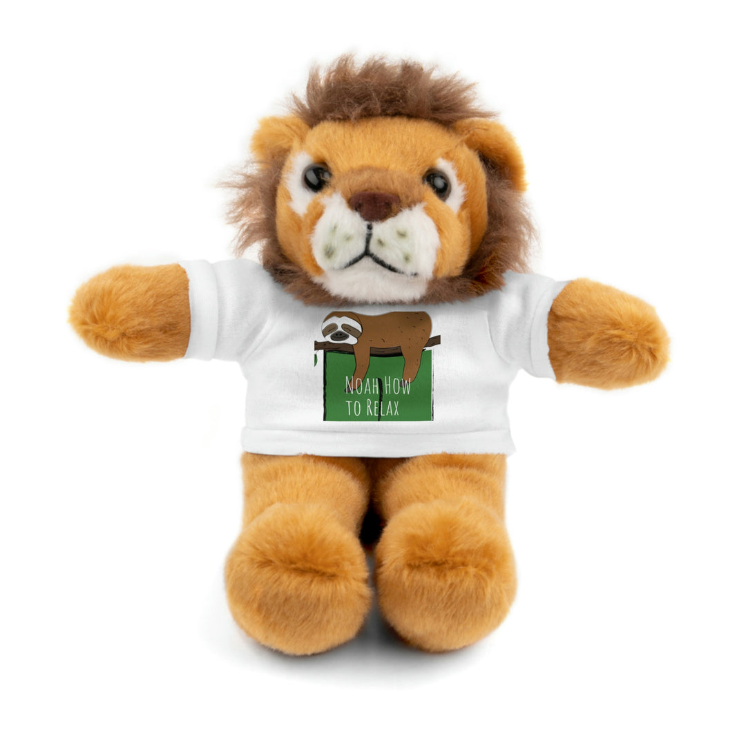 Noah How to Relax Stuffed Animals with Tee
