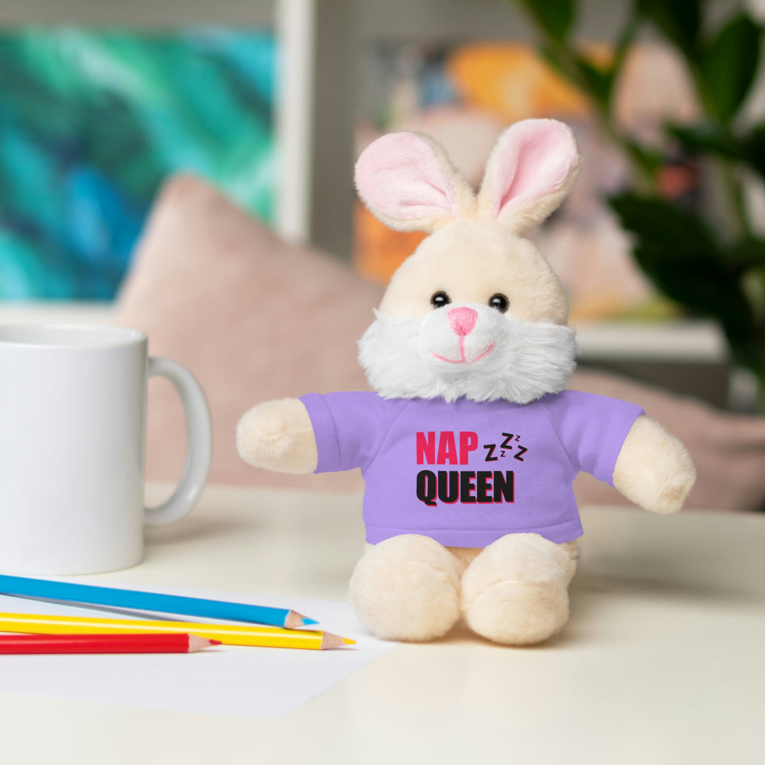 g.angel nap queen Stuffed Animals with Tee