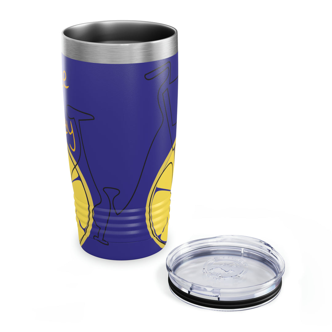 Lemon Keep Movin' Ringneck Tumbler, 20oz