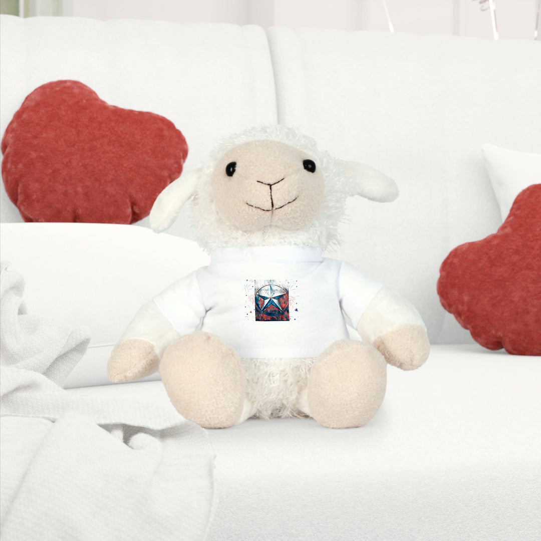 Patrick Inspired Plush Toy with T-Shirt