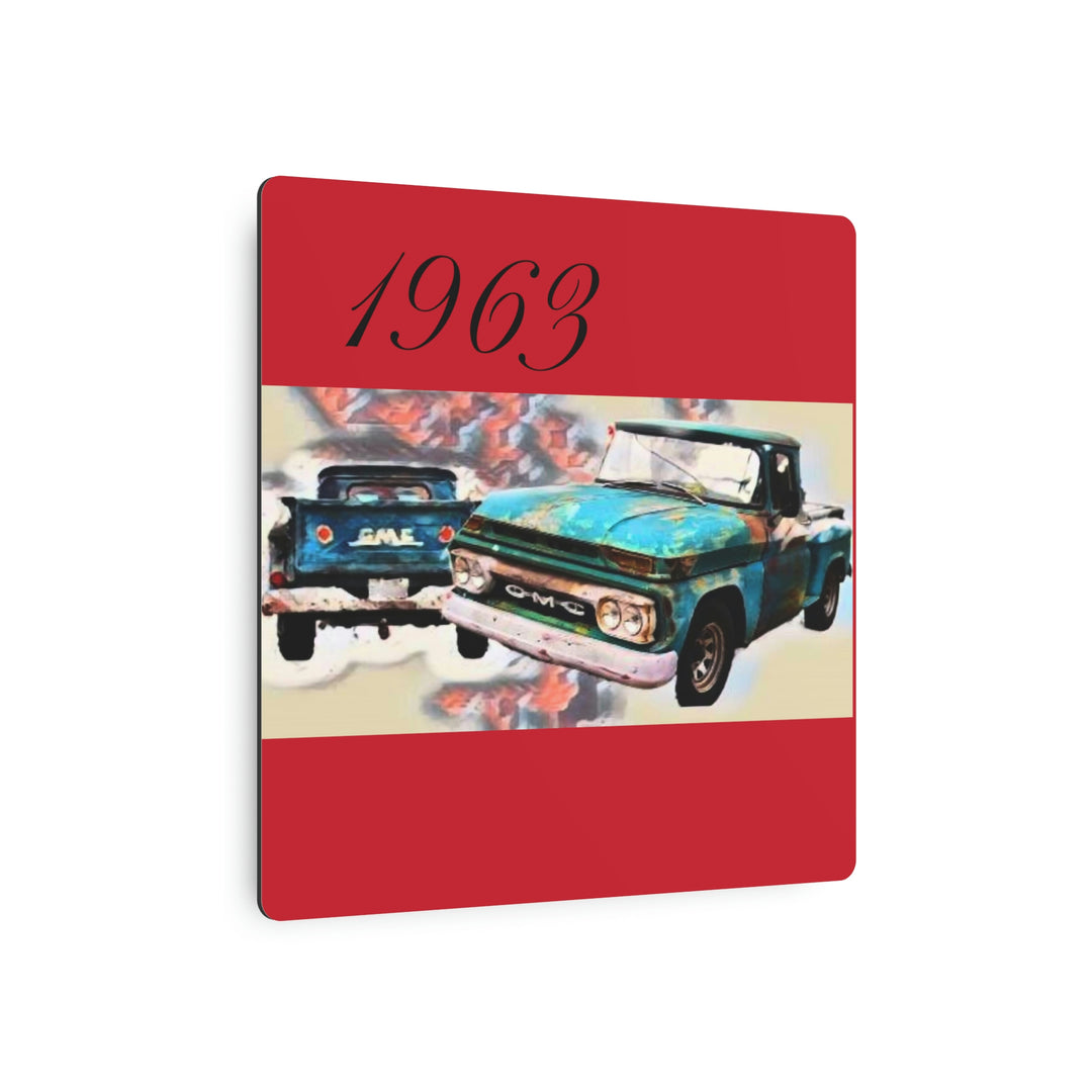 1963 gmc v6 Metal Art Sign