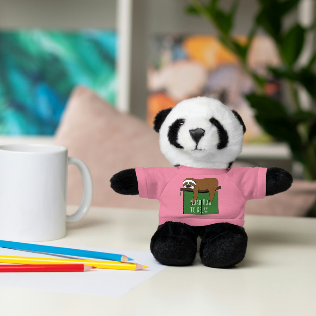 Noah How to Relax Stuffed Animals with Tee