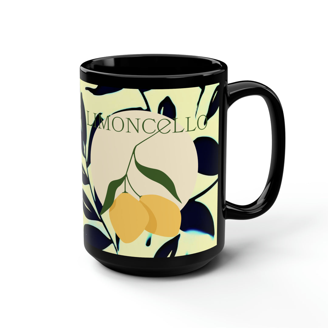 Limoncello Black Mug, 15oz