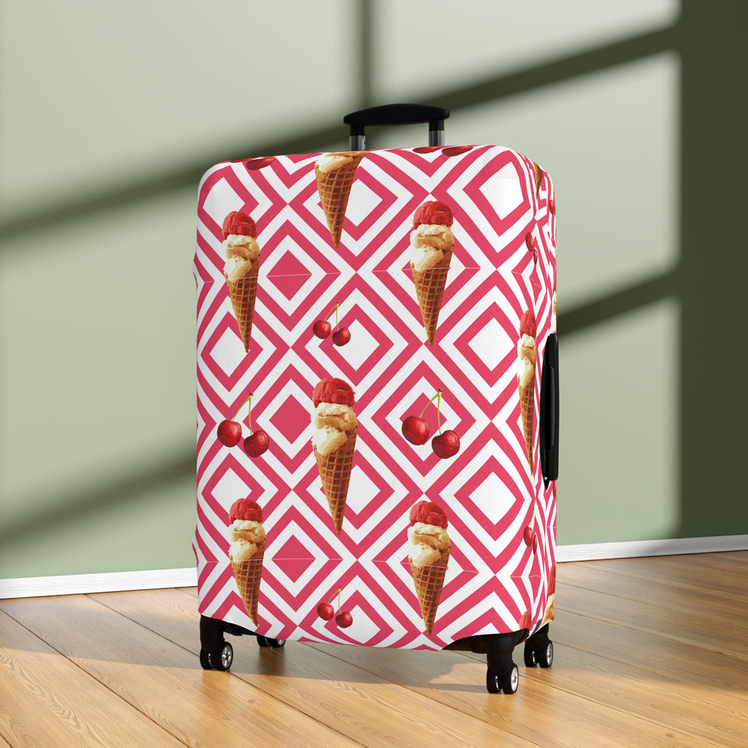 Chill Out Ice Cream Crowd Luggage Cover
