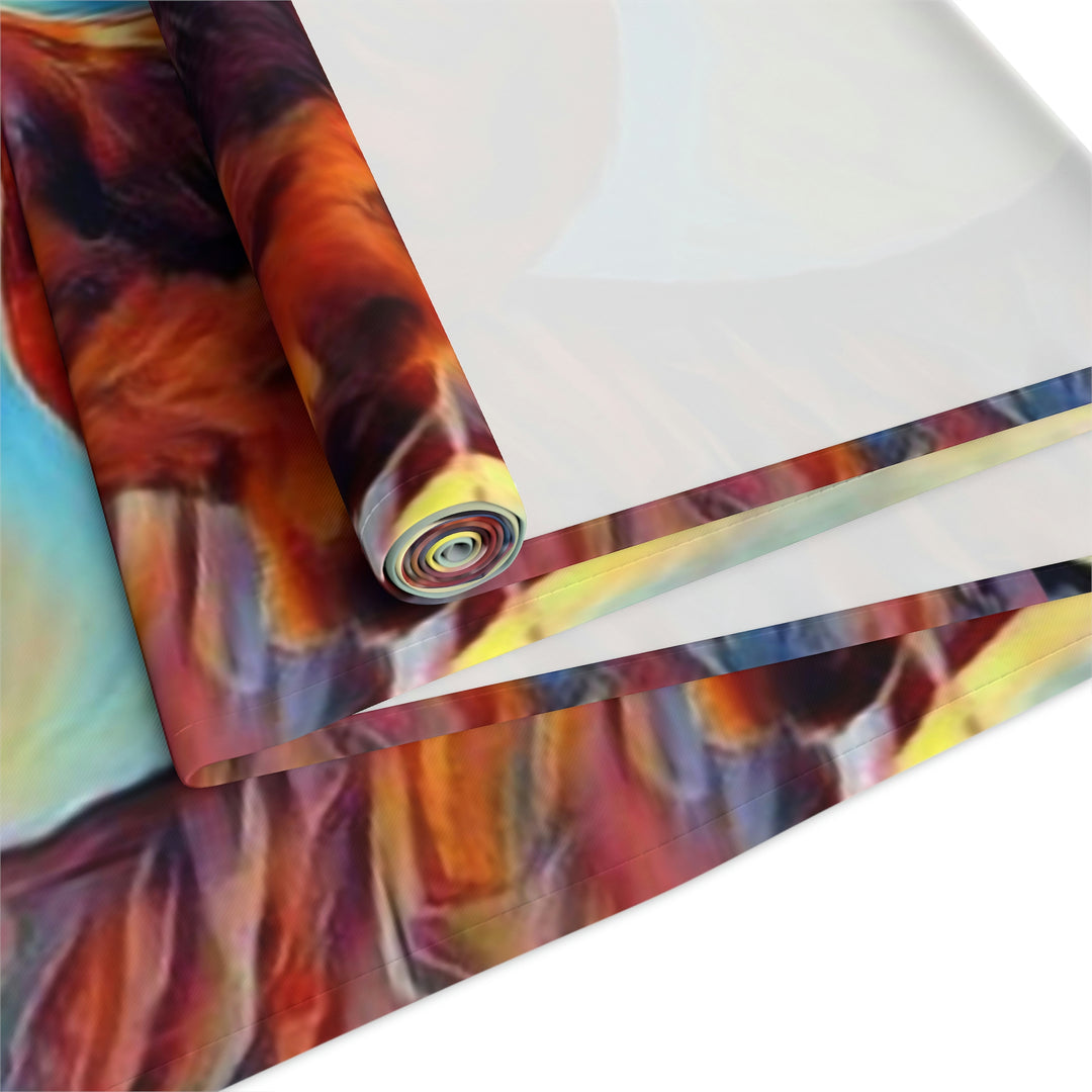 Junior Cock Table Runner (Cotton, Poly)
