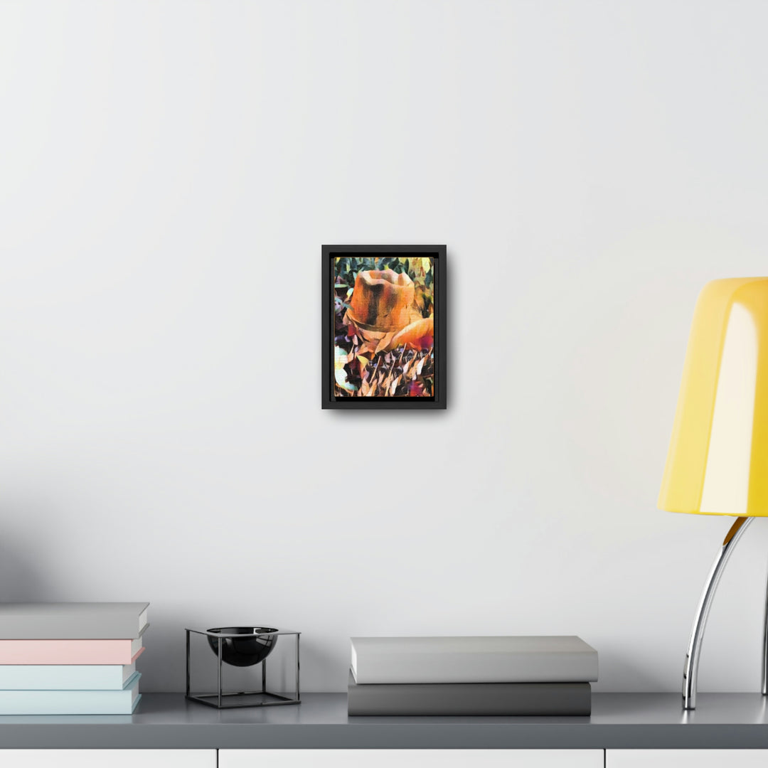 A Man's Hat Gallery Canvas Wraps, Vertical Frame