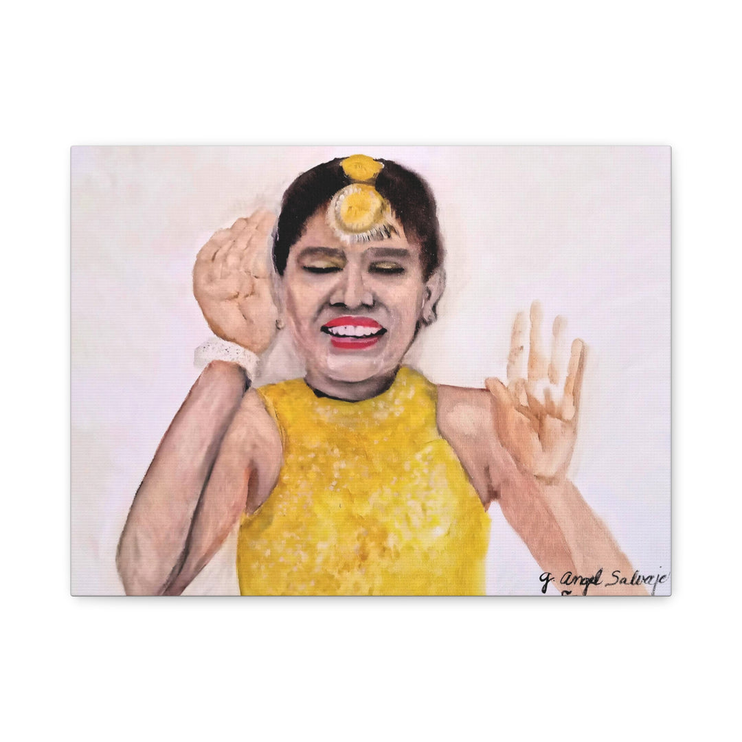 Pretty Little Dancer Matte Canvas, Stretched, 1.25"