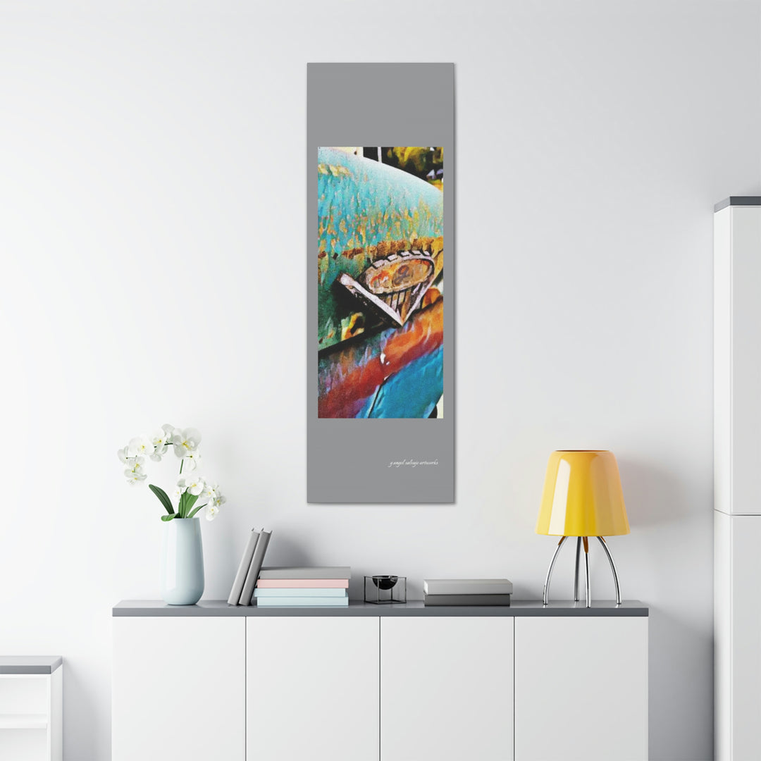 g's '63 V6 emblem on Canvas Gallery Wraps