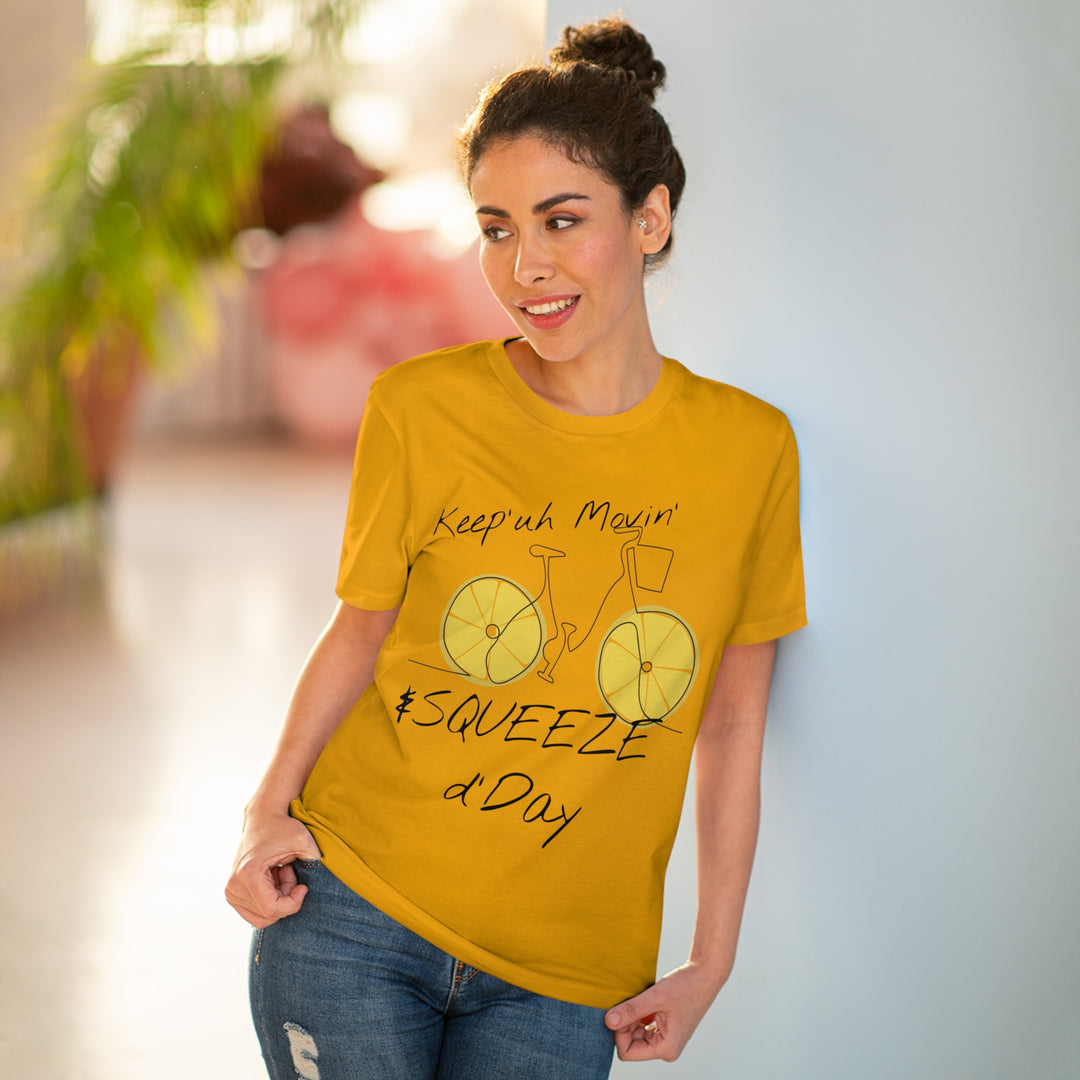 Lemon Keep Movin Organic Creator T-shirt - Unisex