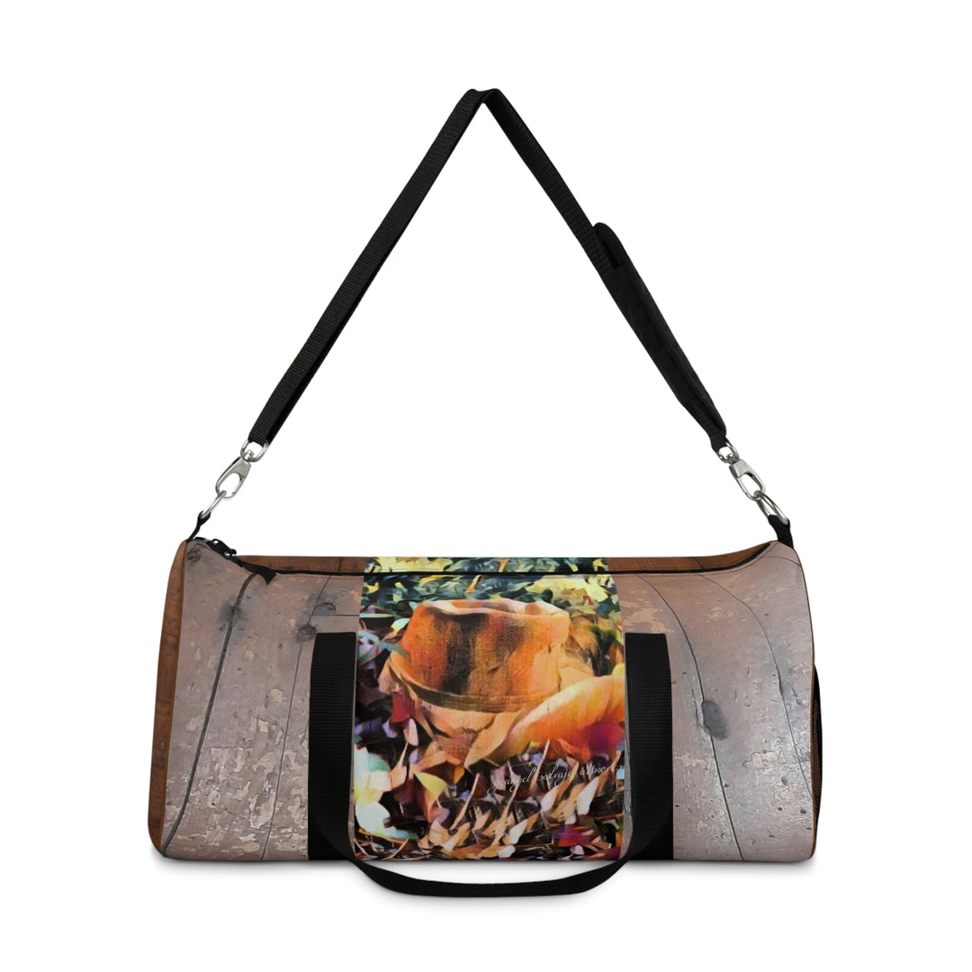 Man of Many Hats art Duffel Bag