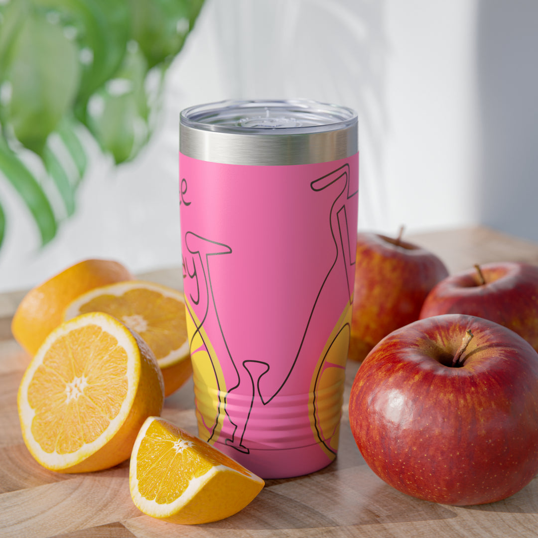 Lemon Keep Movin' Ringneck Tumbler, 20oz