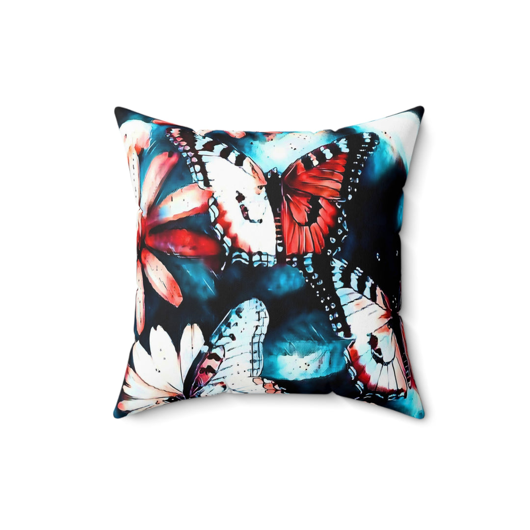Maybe we are all like Butterflies style 2 Faux Suede Square Pillow