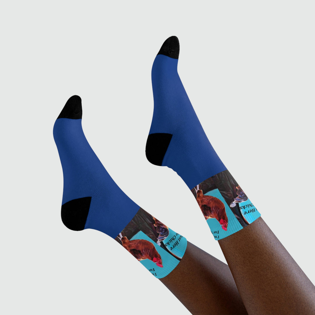 Jr Struts Sublimation Crew Socks (EU)
