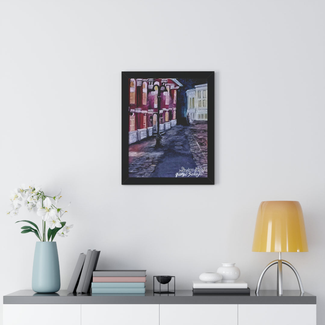 Shadow Work Framed Vertical Poster