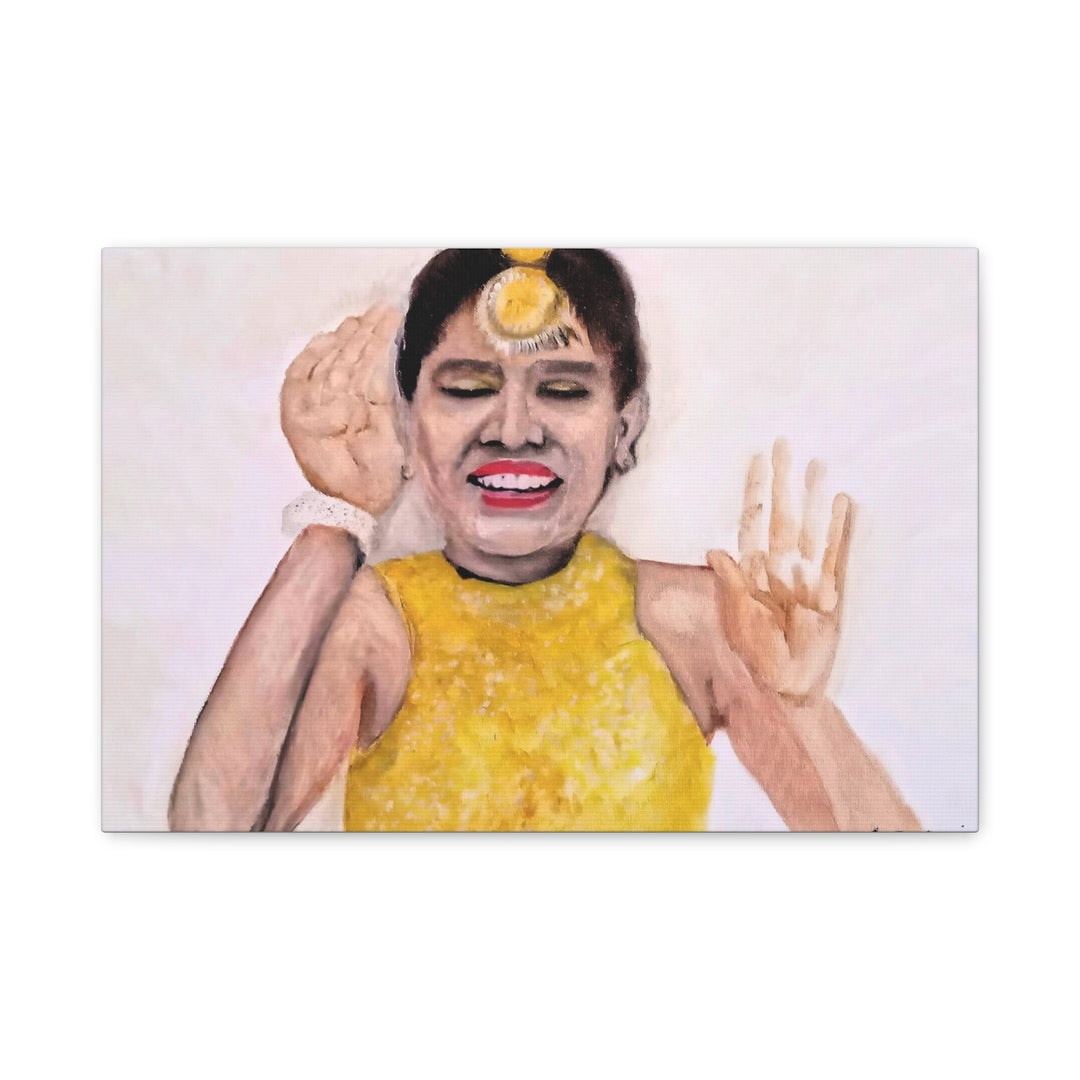 Pretty Little Dancer Matte Canvas, Stretched, 1.25"