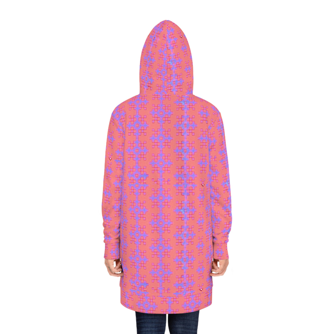 Pink Women's Hoodie Dress (AOP)