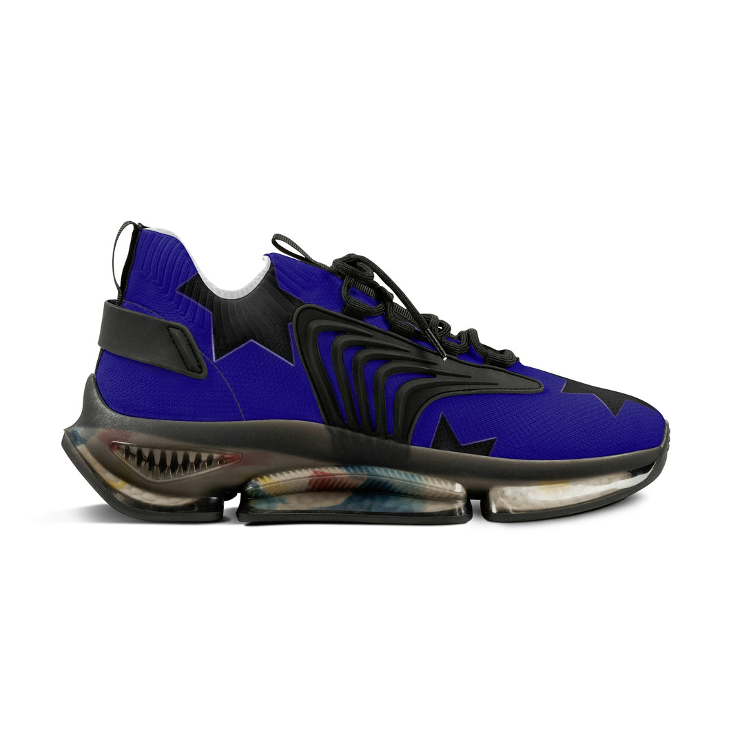 Gatlin'sBlue w/black stars Mesh Sneakers