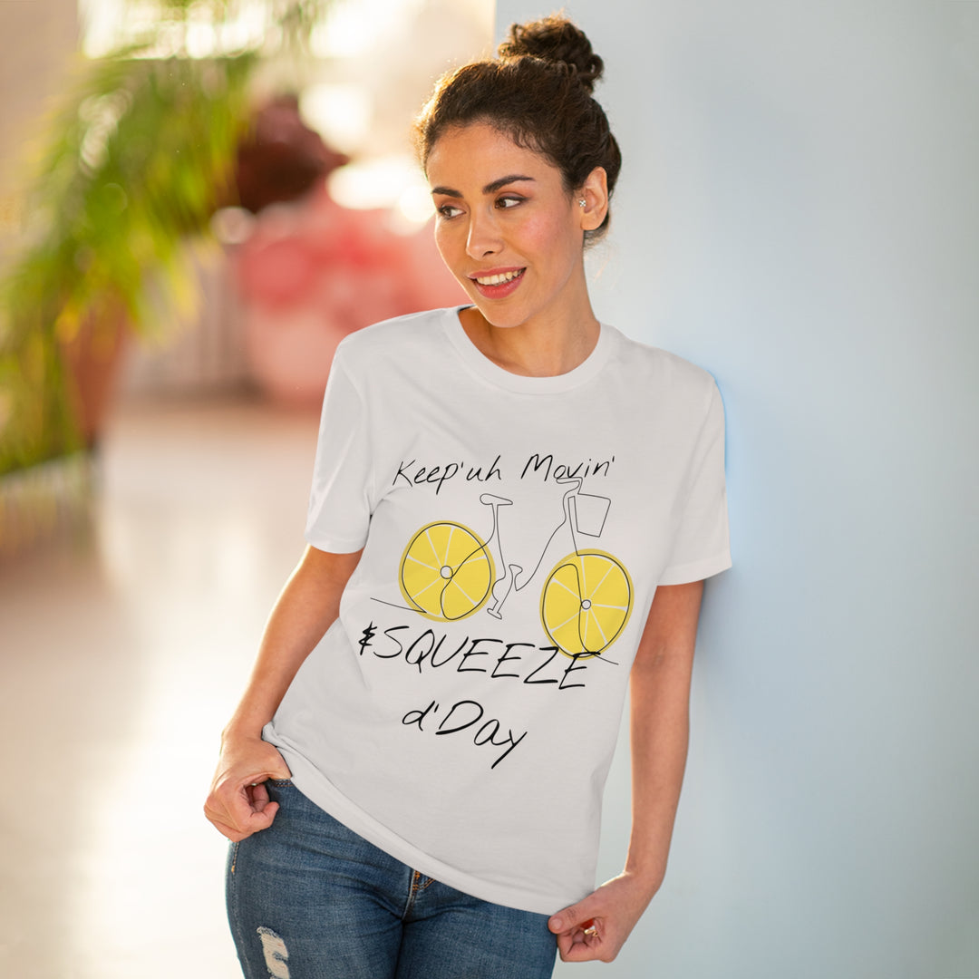 Lemon Keep Movin Organic Creator T-shirt - Unisex