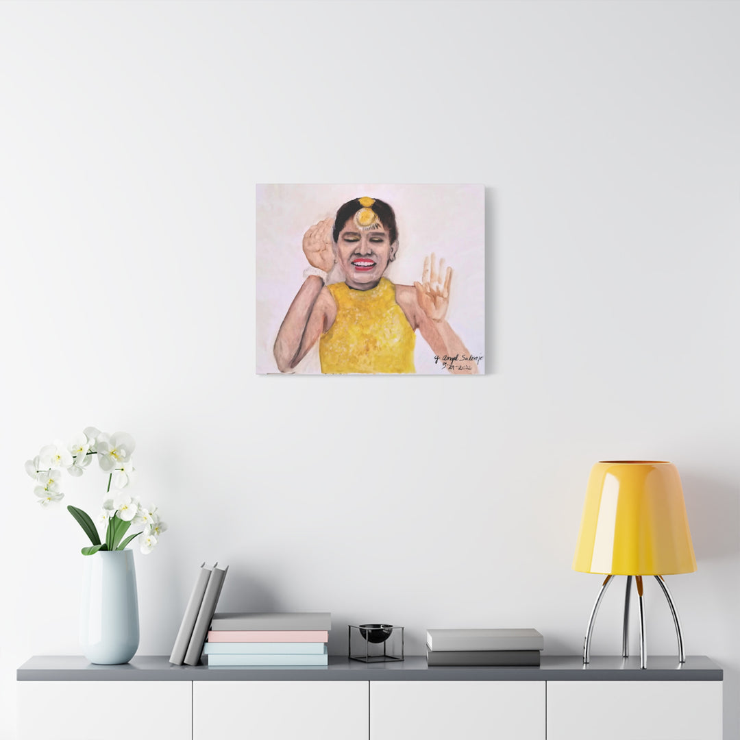 Pretty Little Dancer Matte Canvas, Stretched, 1.25"