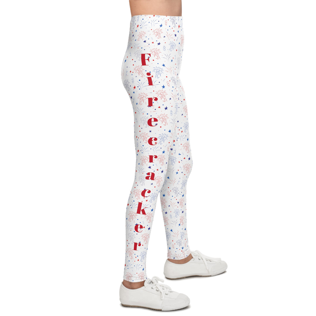 Firecracker Youth Leggings (AOP)