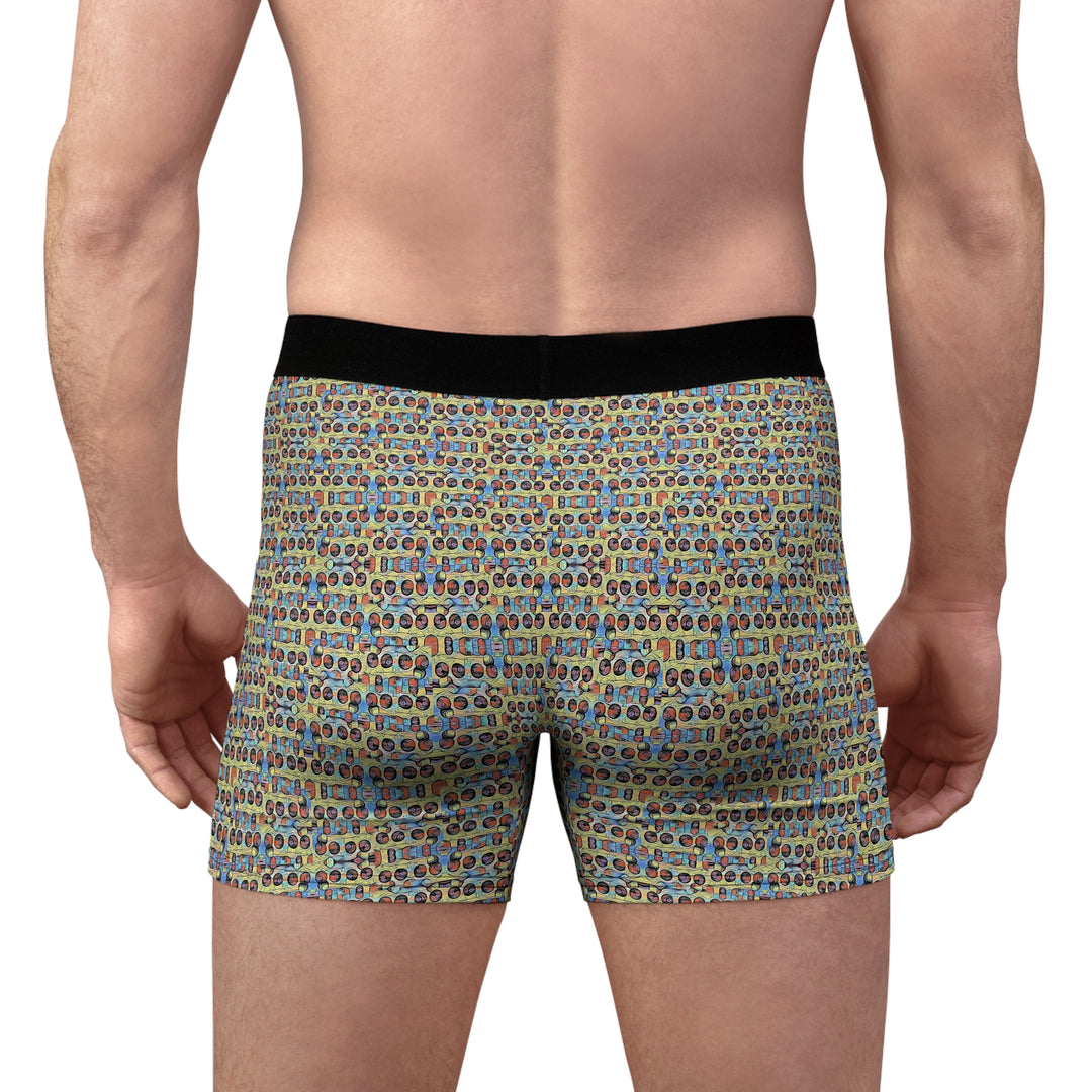 More Ballz Men's Boxer Briefs (AOP)