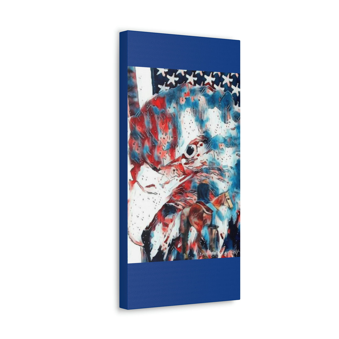 America Strong and Free Canvas Gallery Wraps