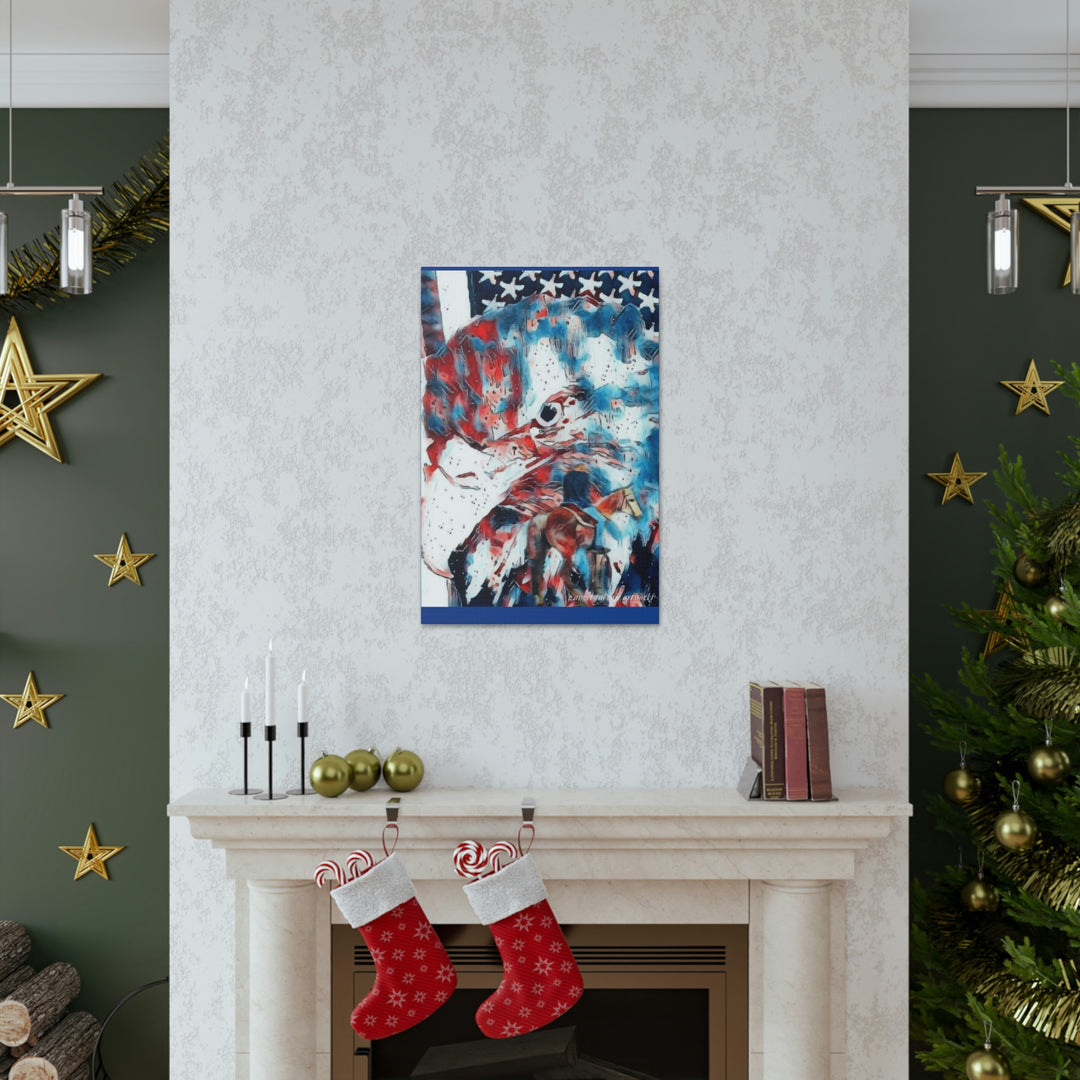America Strong and Free Canvas Gallery Wraps