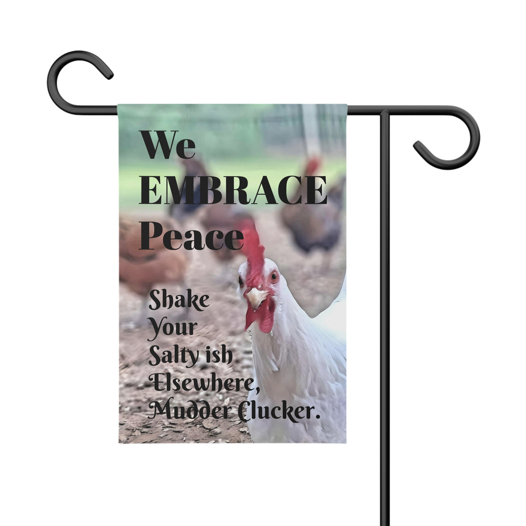 EMBRACE PEACE Garden Banner