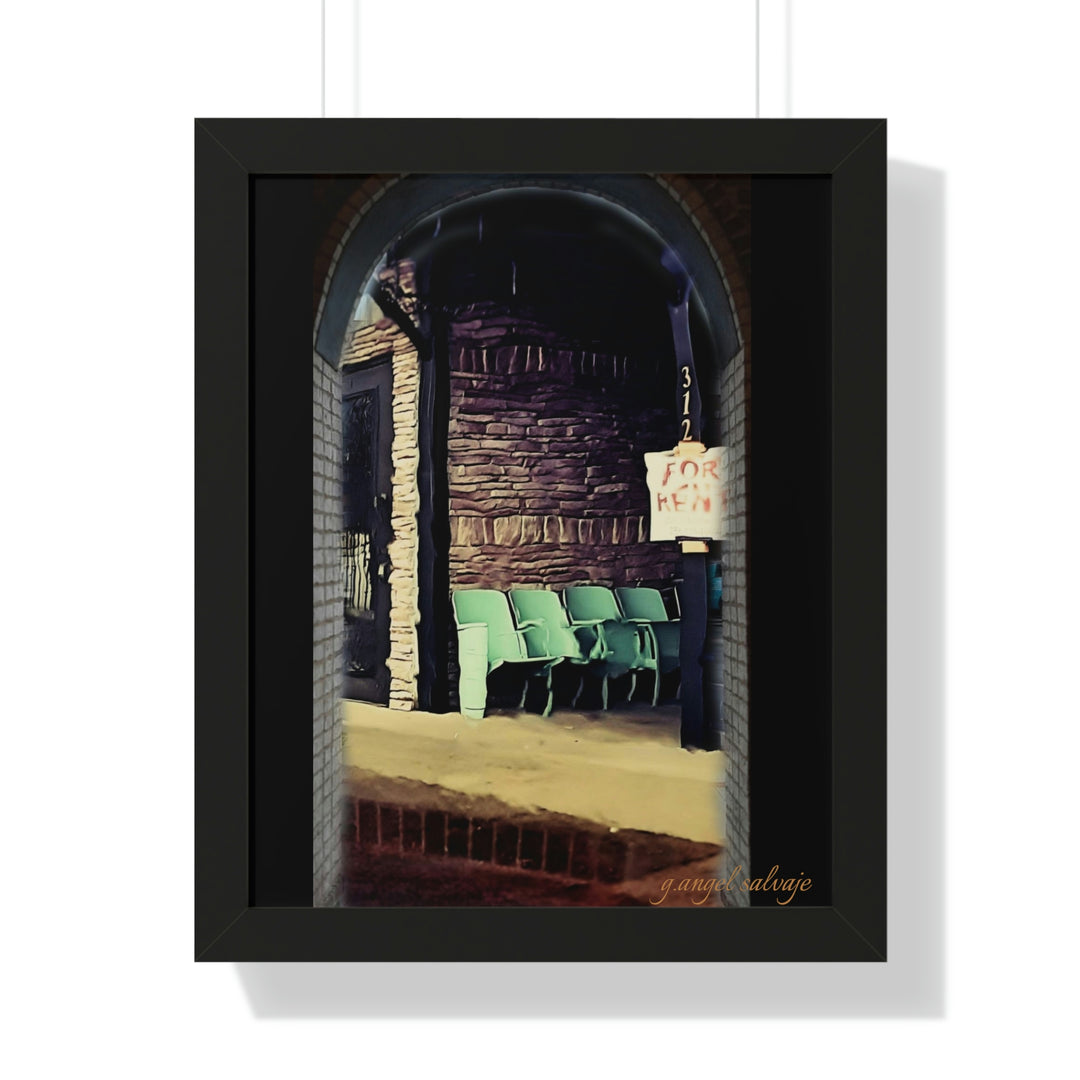 Waystation to Judgement Framed Vertical Poster