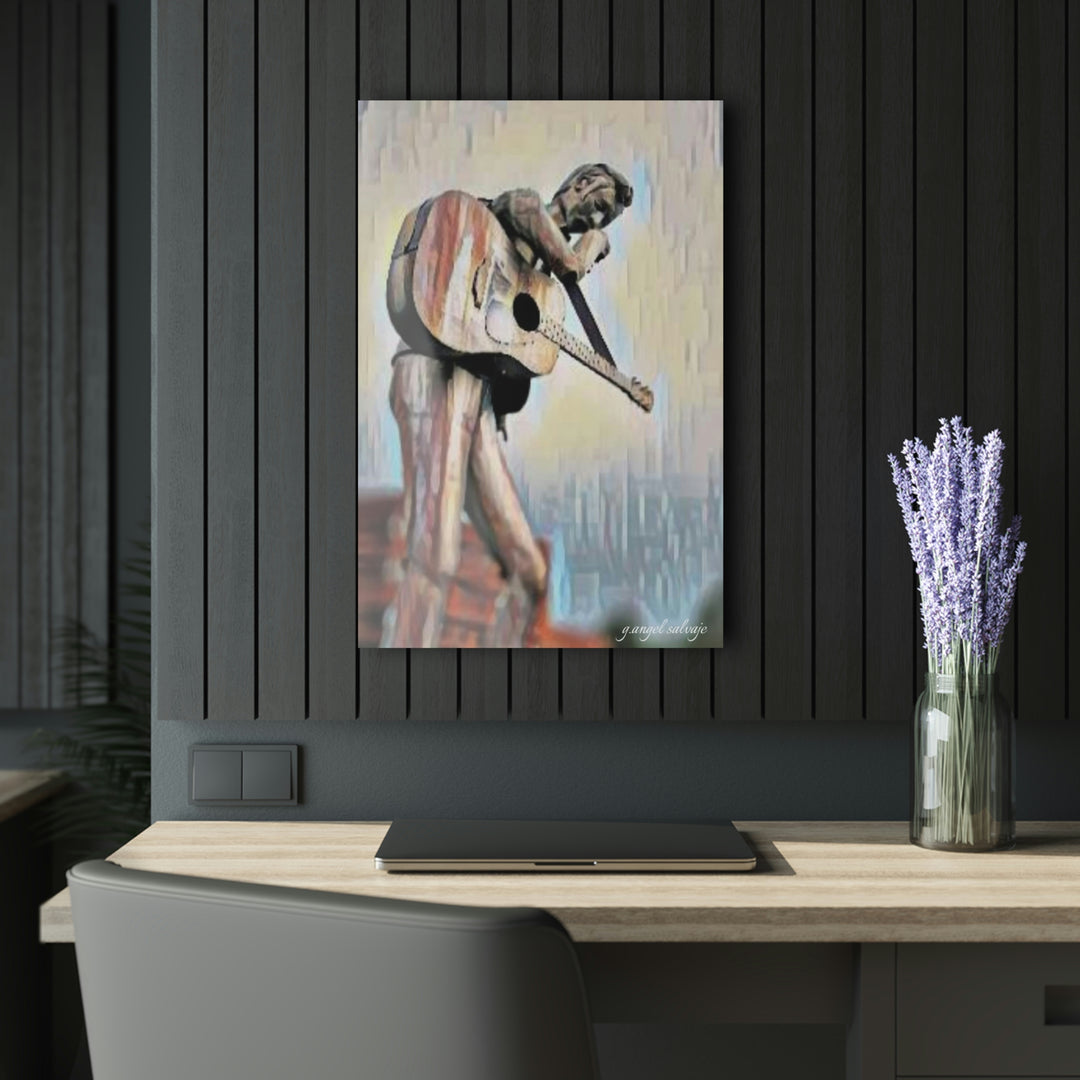 Singing River Sculpture, Sheffield, AL Acrylic Prints (French Cleat Hanging)