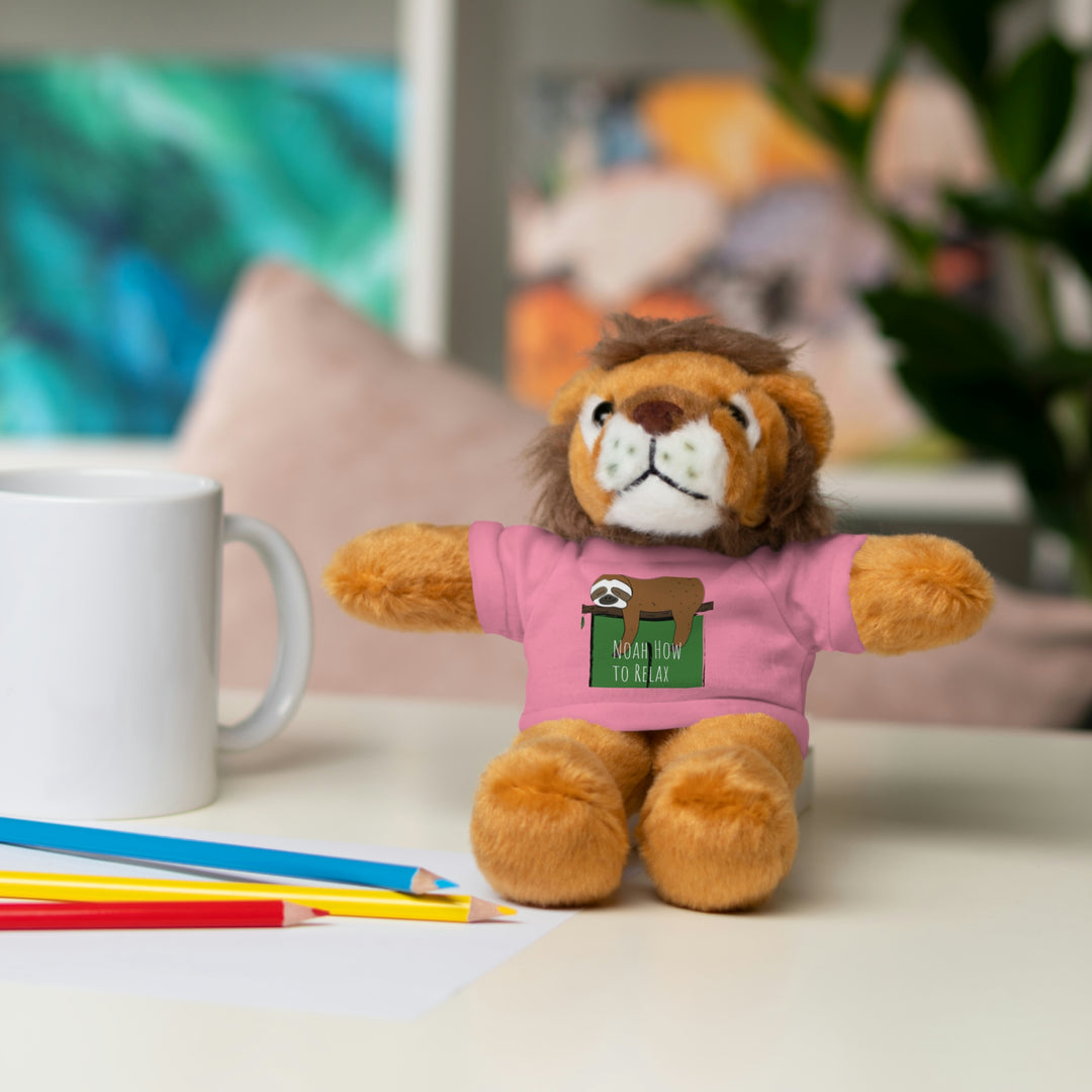 Noah How to Relax Stuffed Animals with Tee