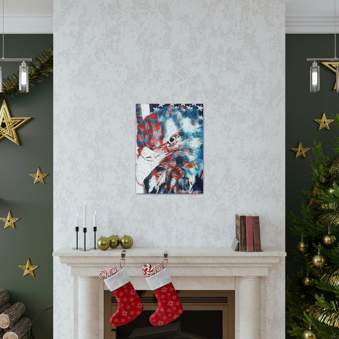 America Strong and Free Canvas Gallery Wraps