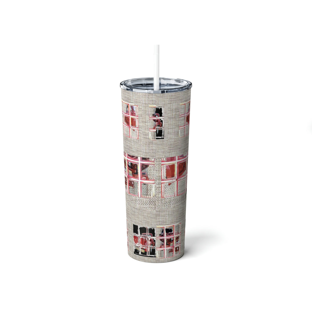 1956 Ford Truck ,Skinny Steel Tumbler with Straw, 20oz
