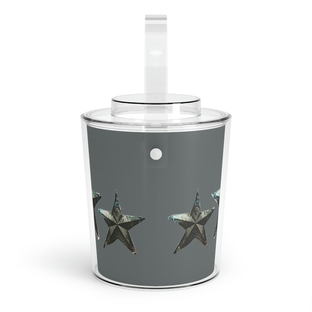 Ice Bucket with Tongs