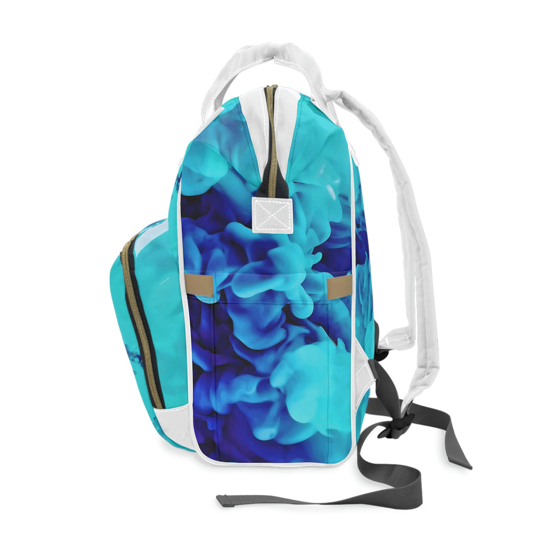 Blue Clouds Multifunctional Diaper Backpack