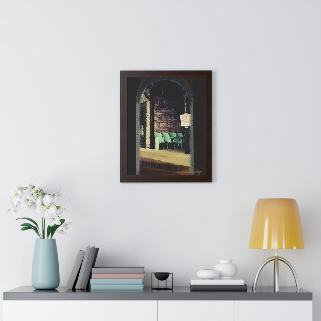 Waystation to Judgement Framed Vertical Poster