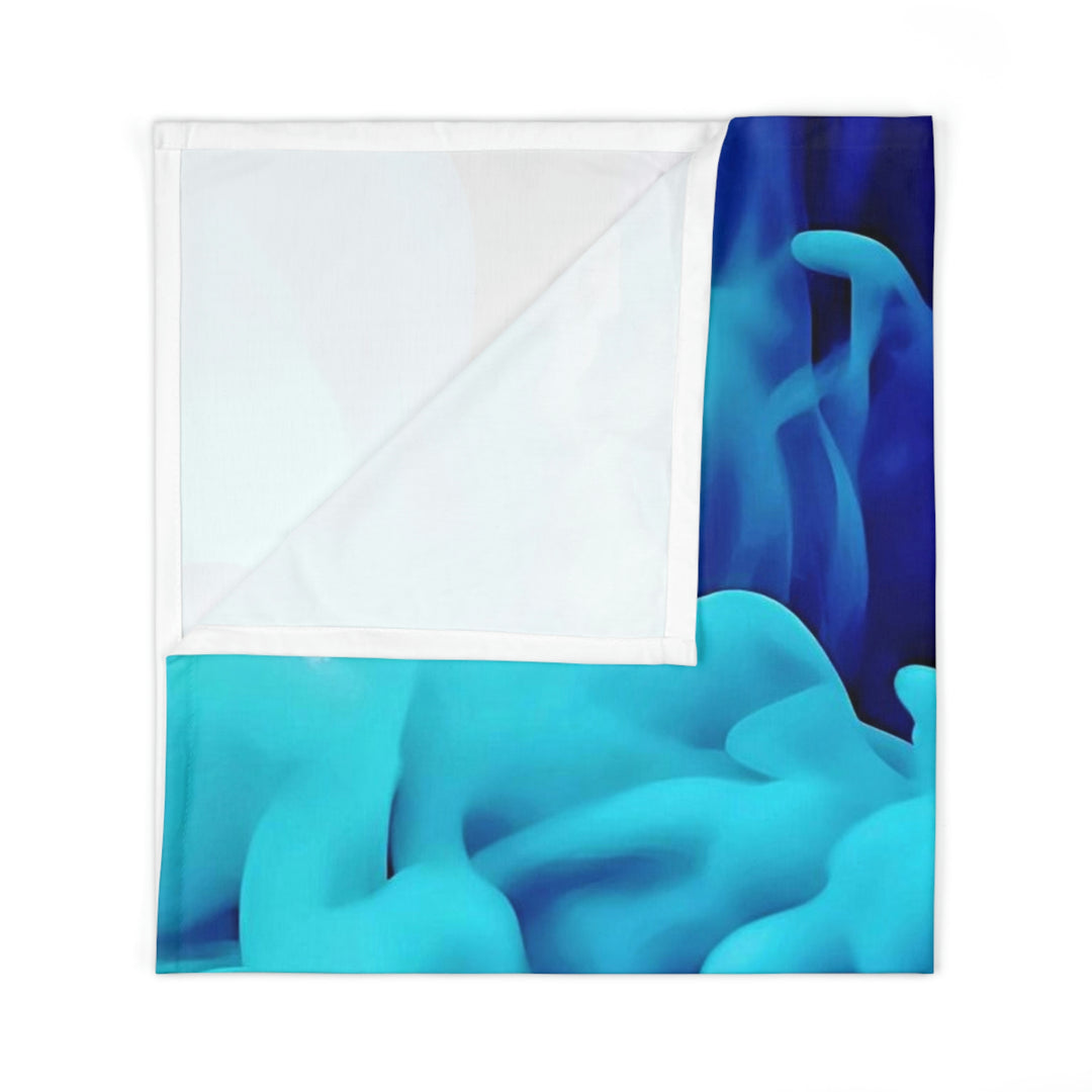Blue Clouds Baby Swaddle Blanket