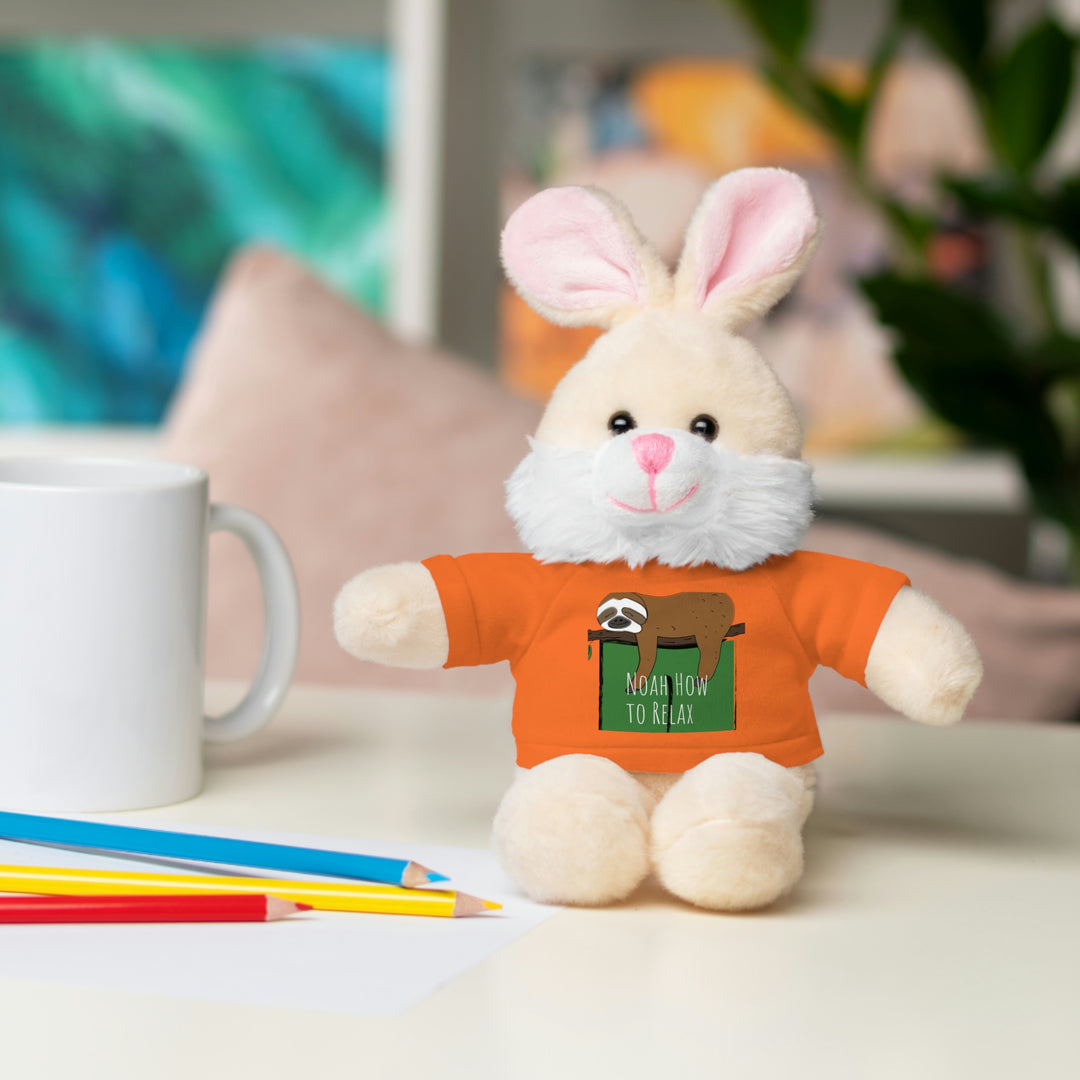 Noah How to Relax Stuffed Animals with Tee