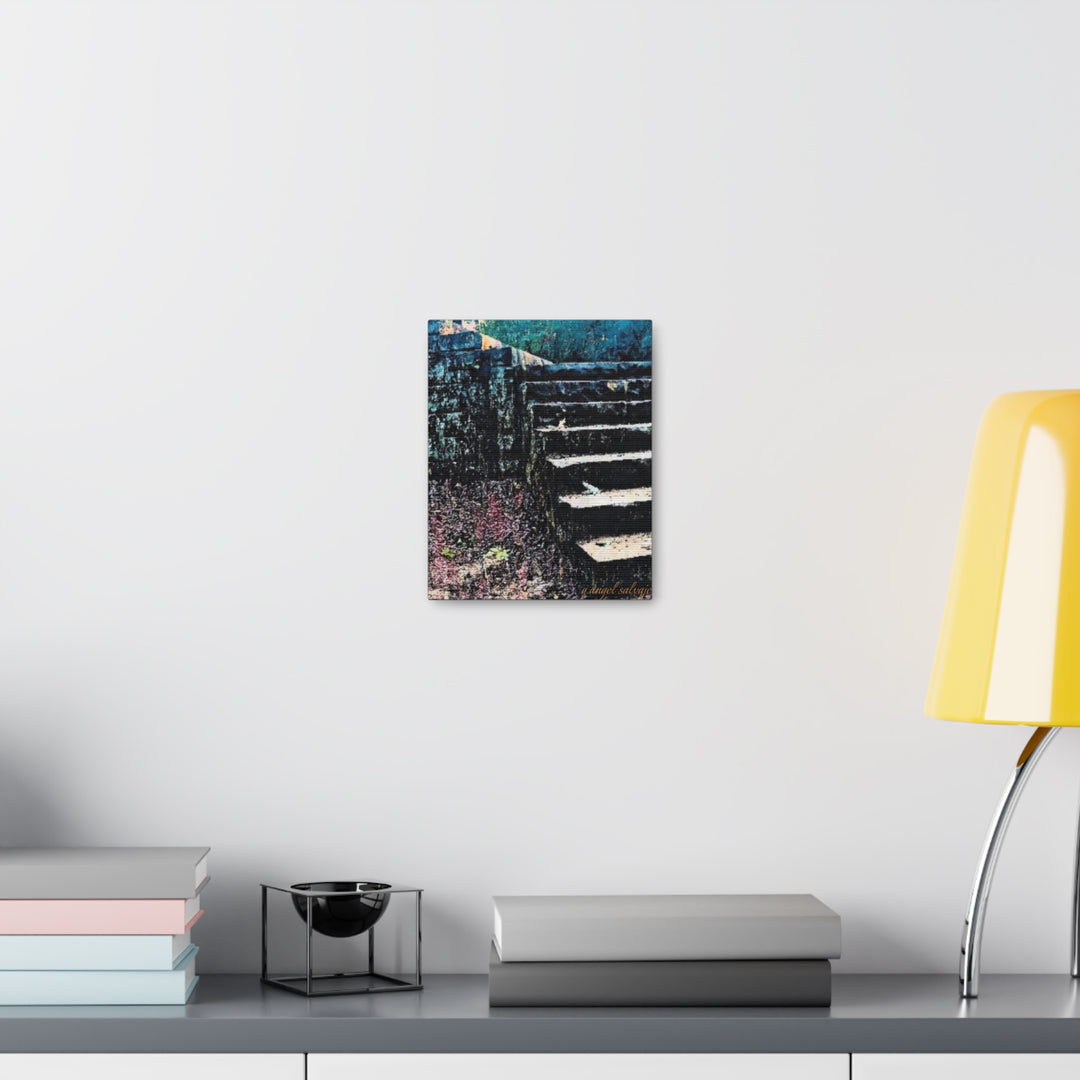 Take the High Road in pastels Canvas Gallery Wraps