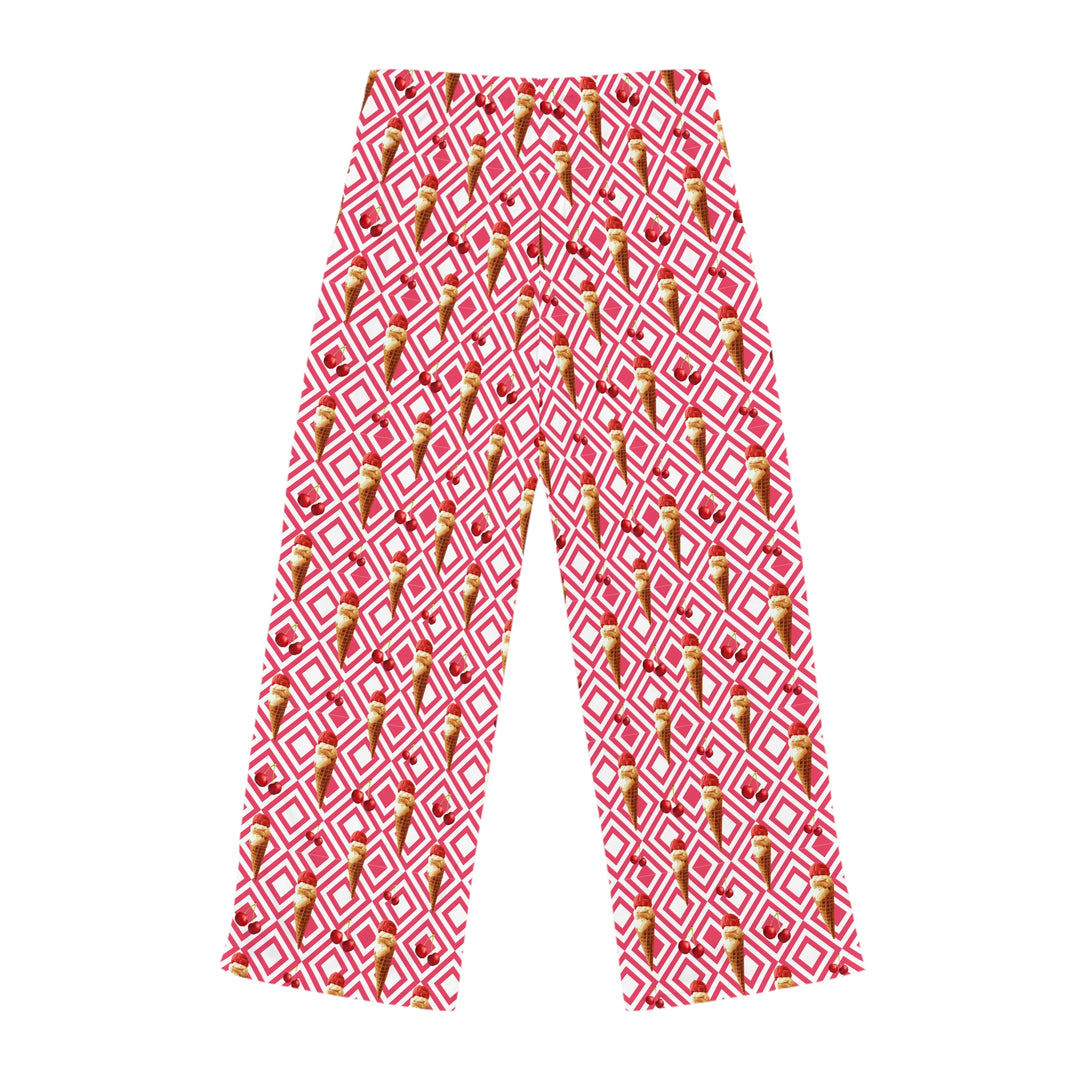 Ice cream cones Women's Pajama Pants (AOP)