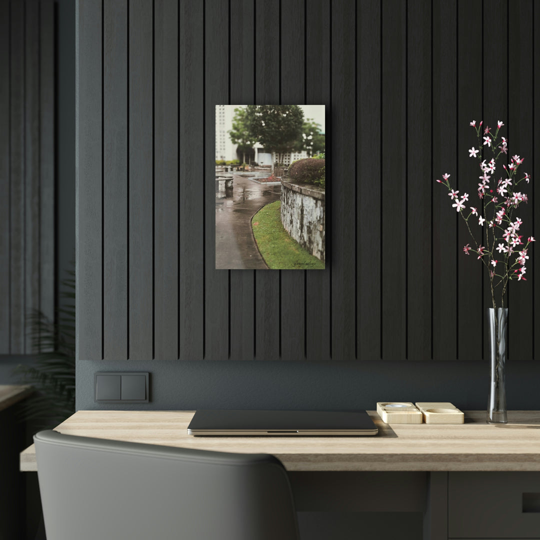 Bob Love Courtyard, Scheffield, AL Acrylic Prints