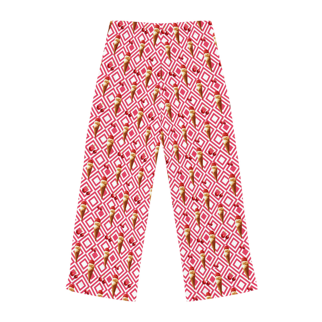 Ice cream cones Women's Pajama Pants (AOP)