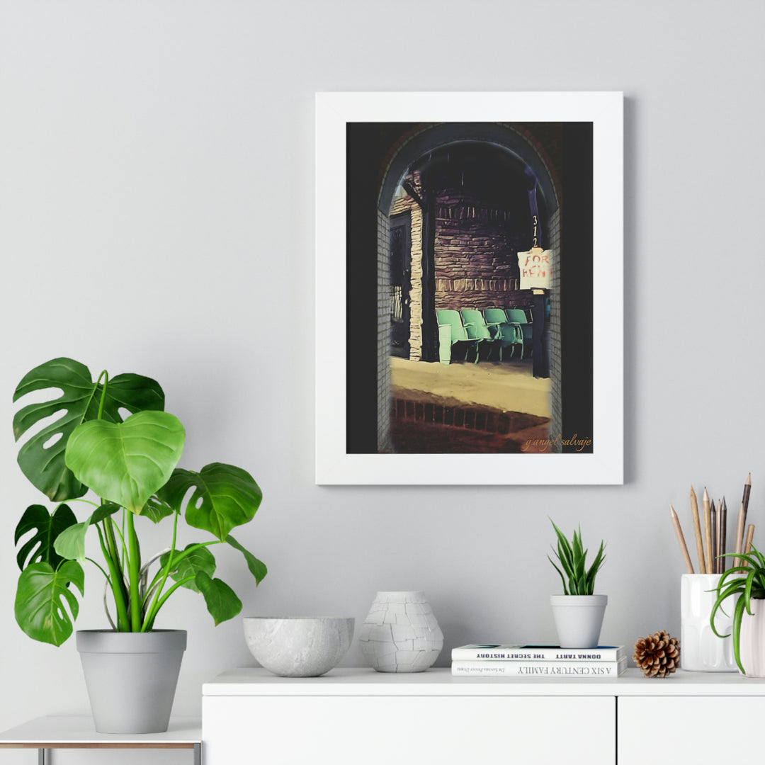 Waystation to Judgement Framed Vertical Poster