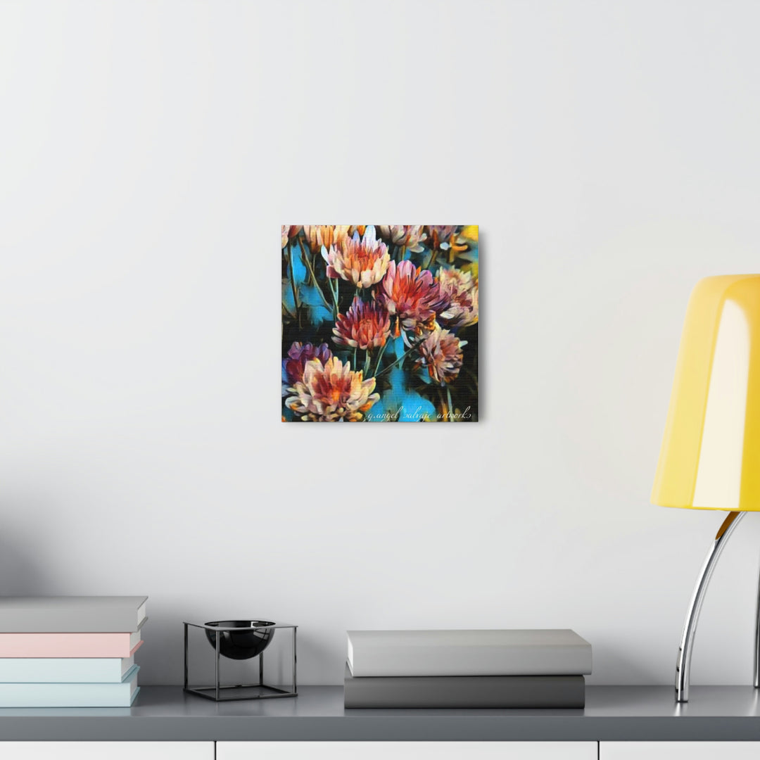 Corinthian Mums Canvas Gallery Wraps
