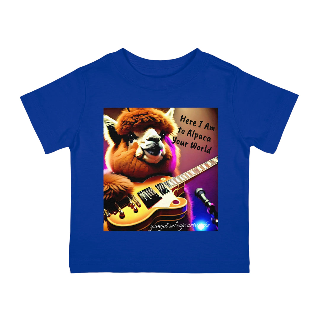 Alpaca Your World Infant Cotton Jersey Tee