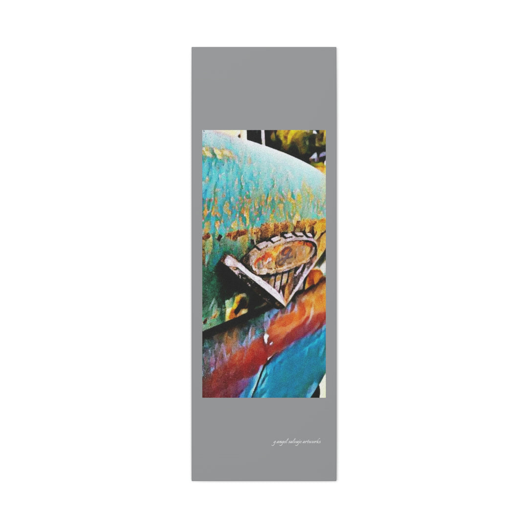 g's '63 V6 emblem on Canvas Gallery Wraps