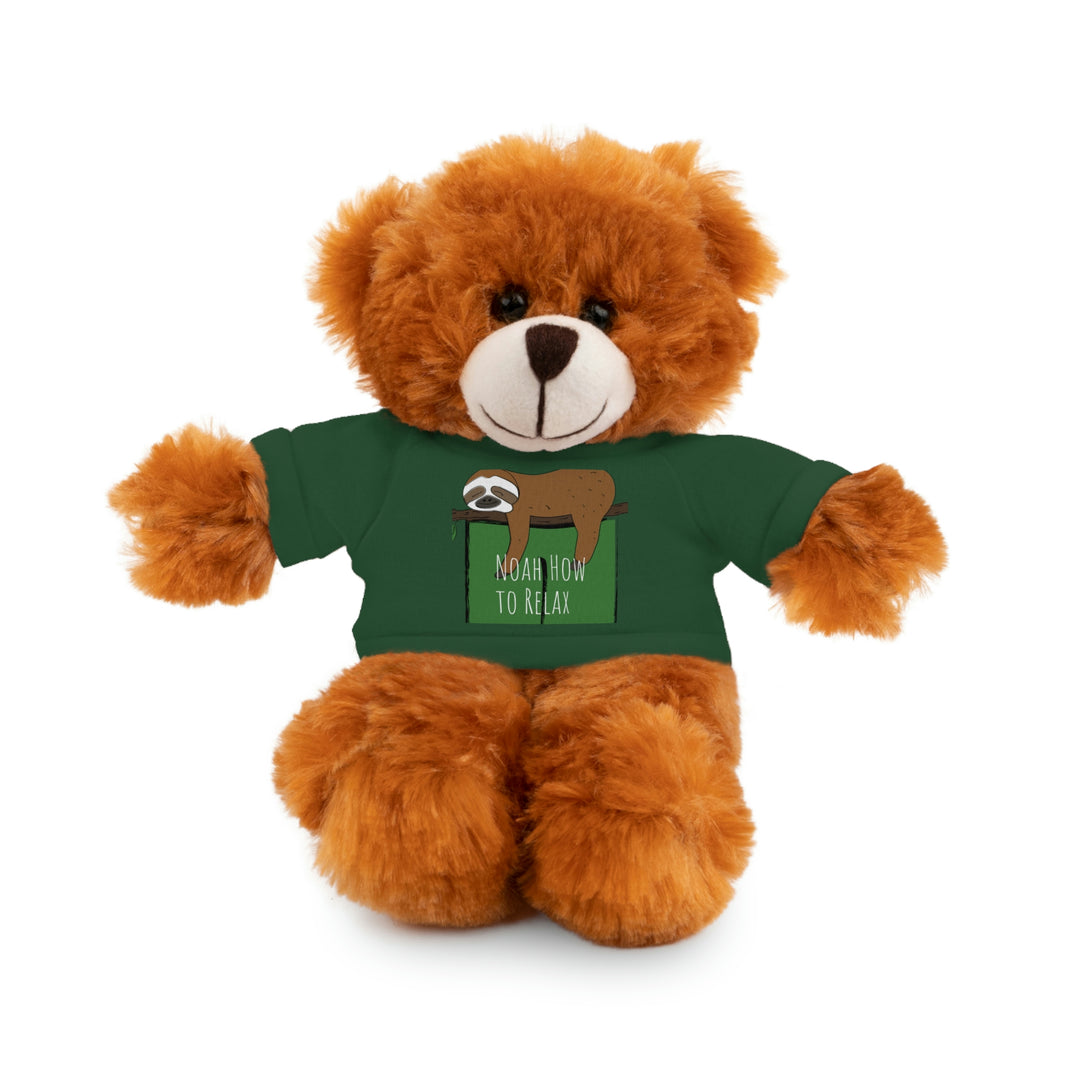 Noah How to Relax Stuffed Animals with Tee