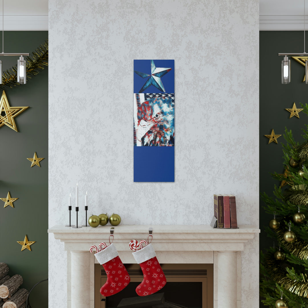 America Strong and Free Canvas Gallery Wraps