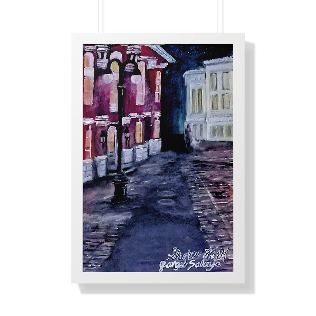 Shadow Work Framed Vertical Poster