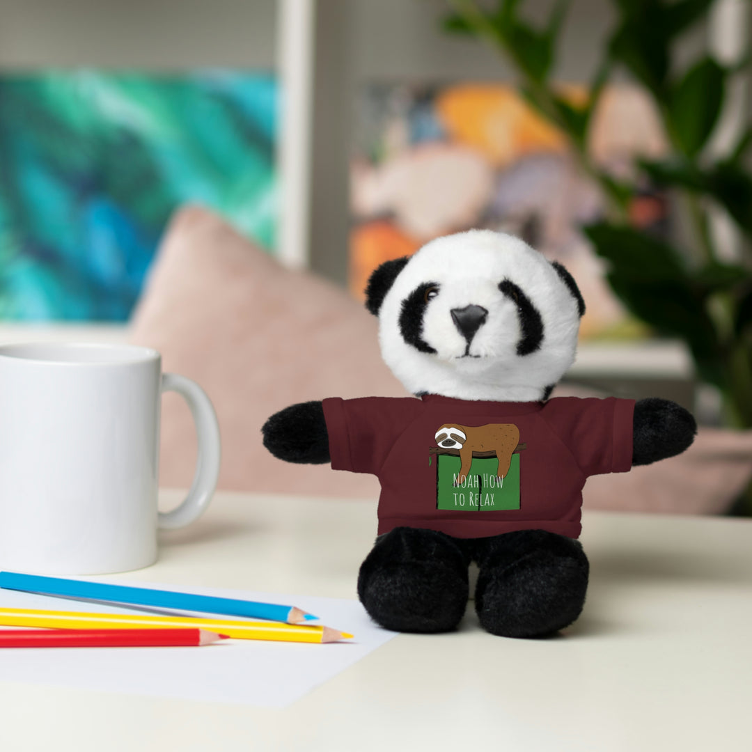Noah How to Relax Stuffed Animals with Tee